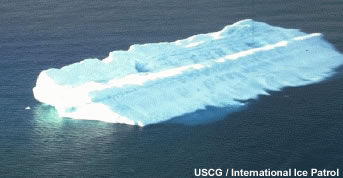 Image of iceberg